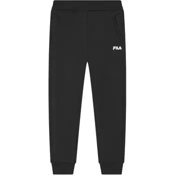Трикотажные спортивные штаны женские, цвет черный как смоль Fila