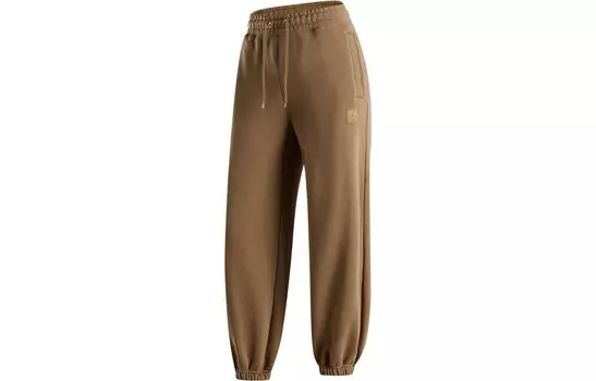 Трикотажные спортивные штаны женские, цвет «морские водоросли», коричневые Jordan