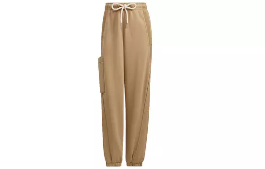 Трикотажные спортивные штаны женские цвета хаки Adidas Originals