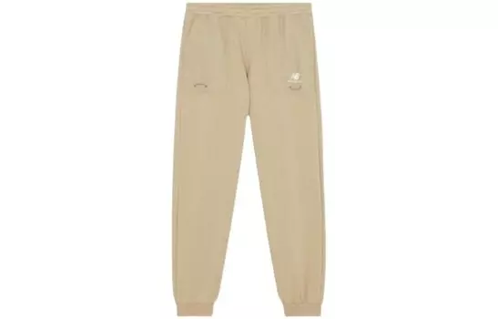 Трикотажные спортивные штаны женские цвета хаки New Balance
