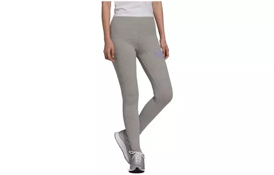 Трикотажные спортивные штаны женские Deep Hemp Grey Adidas Originals