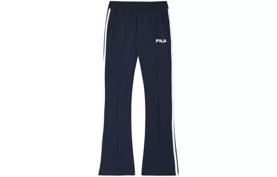 Трикотажные спортивные штаны женские Deep Ship Blue Fila