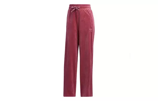 Трикотажные спортивные штаны женские фиолетовые Adidas Originals