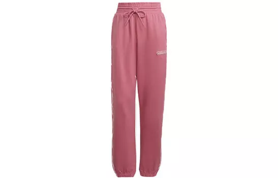 Трикотажные спортивные штаны женские фуксия Adidas Originals