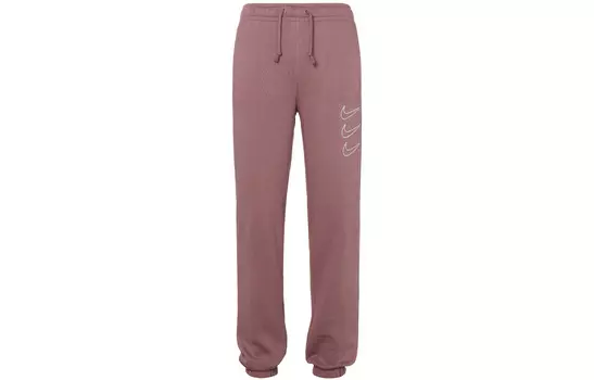 Трикотажные спортивные штаны женские легкие Mulberry Red Nike