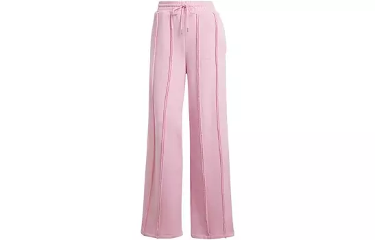 Трикотажные спортивные штаны женские розовые Adidas Originals