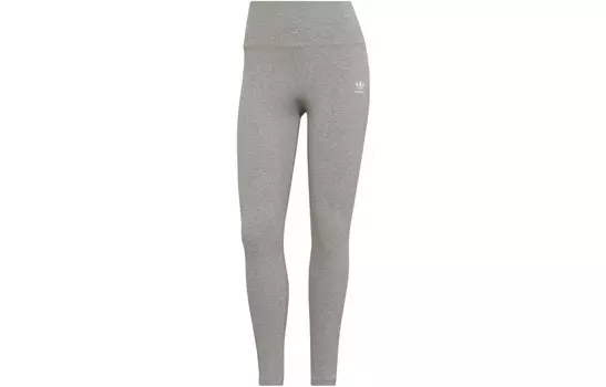 Трикотажные спортивные штаны женские серые Adidas Originals