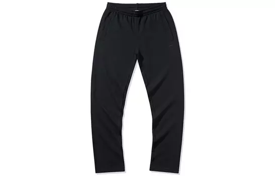 Трикотажные спортивные штаны женские стандартные черные Lining