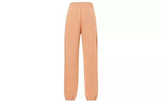 Трикотажные спортивные штаны женские светло-розовые Adidas Originals