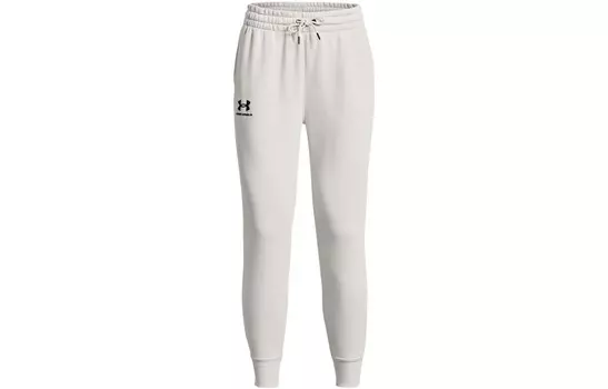 Трикотажные спортивные штаны женские светло-серые Under Armour