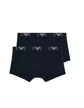 Трикотажные трусы, 2 шт Emporio Armani, цвет Marine