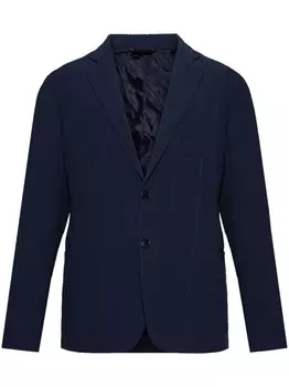 Трикотажный блейзер Giorgio Armani, синий