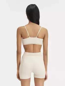 Трикотажный бюстгальтер Ле Пралу Jacquemus, светло-бежевый