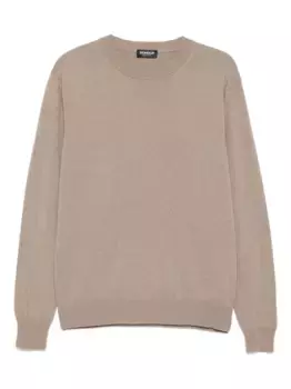 Трикотажный джемпер DONDUP, коричневый