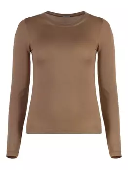 Трикотажный джемпер Malo, коричневый