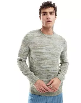 Трикотажный джемпер яркого цвета с космическим рисунком ASOS DESIGN