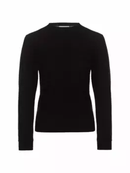 Трикотажный джемпер с логотипом LouLou de Saison, черный