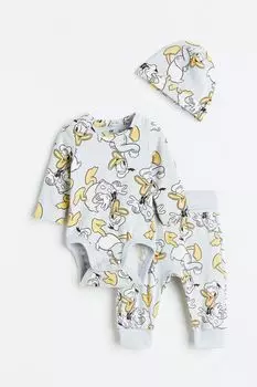 Трикотажный комплект из трех предметов H&M