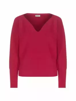 Трикотажный пуловер Montana Simkhai, красный