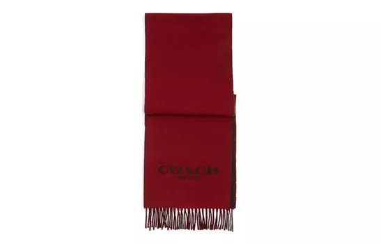 Трикотажный шарф унисекс COACH