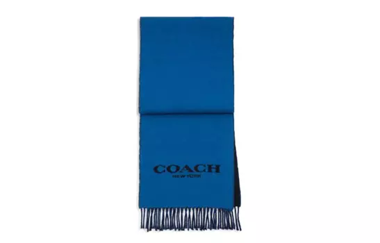 Трикотажный шарф унисекс COACH