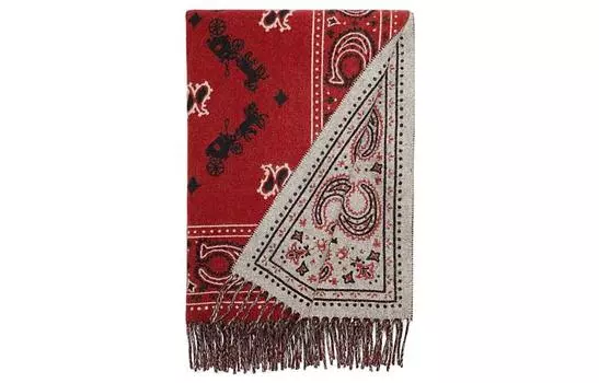 Трикотажный шарф унисекс COACH, Red