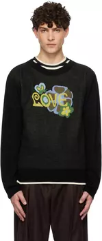 Трикотажный свитер «Любовь» Anna Sui