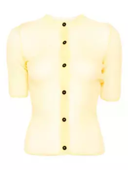 Трикотажный топ ALAINPAUL, желтый