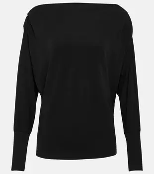 Трикотажный топ bess Velvet, черный