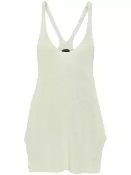 Трикотажный топ без рукавов Fabiana Filippi, зеленый