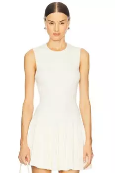 Трикотажный топ By marianna dania L'Academie, ivory