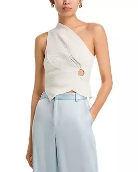 Трикотажный топ Deneuve Cult Gaia, слоновая кость/кремовый