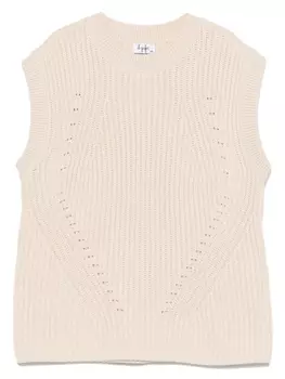 Трикотажный топ Il Gufo, нейтральный