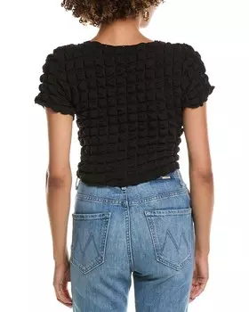 Трикотажный топ Isla Ciel, черный