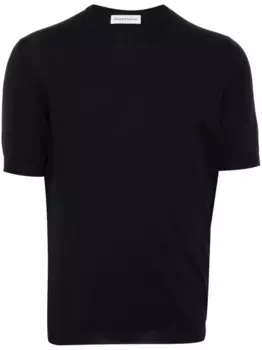 Трикотажный топ из шерсти мериноса GOES BOTANICAL, синий