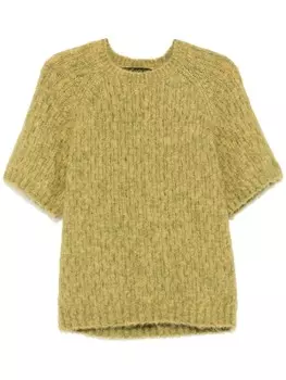 Трикотажный топ Kendal Cynthia Rowley, зеленый