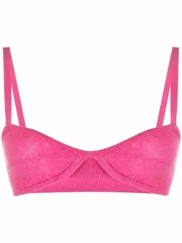 Трикотажный топ KHAITE, розовый