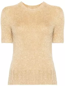 Трикотажный топ Luphia KHAITE, бежевый