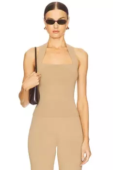 Трикотажный топ marianna azari L'Academie, camel