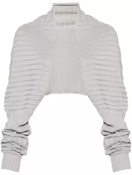 Трикотажный топ Miss Mangas Gimaguas, серый