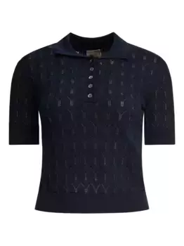 Трикотажный топ-поло RAKKI, синий