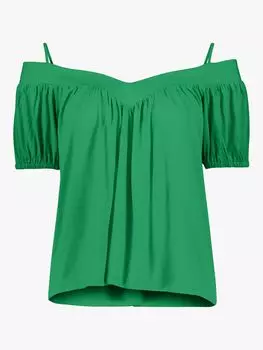 Трикотажный топ с открытыми плечами Margaux Baukjen, джаспер грин