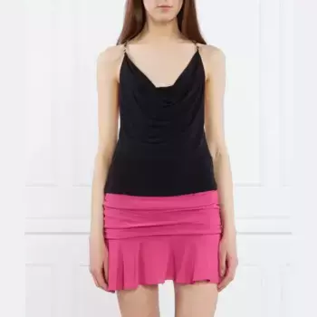 Трикотажный топ стандартного кроя Patrizia Pepe, черный