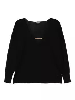 Трикотажный топ TOM FORD, черный