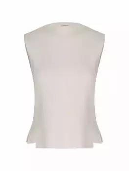 Трикотажный топ Victoria Beckham, белый