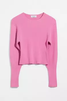 Трикотажный топ в рубчик & Other Stories, розовый