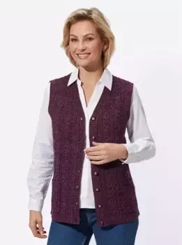Трикотажный жилет Classic Basics, цвет Erika-Meliert