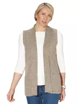 Трикотажный жилет Classic Basics, цвет Sesam-Meliert