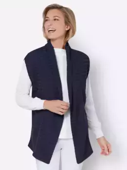 Трикотажный жилет Classic Basics, синий