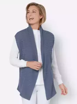 Трикотажный жилет Classic Basics, синий